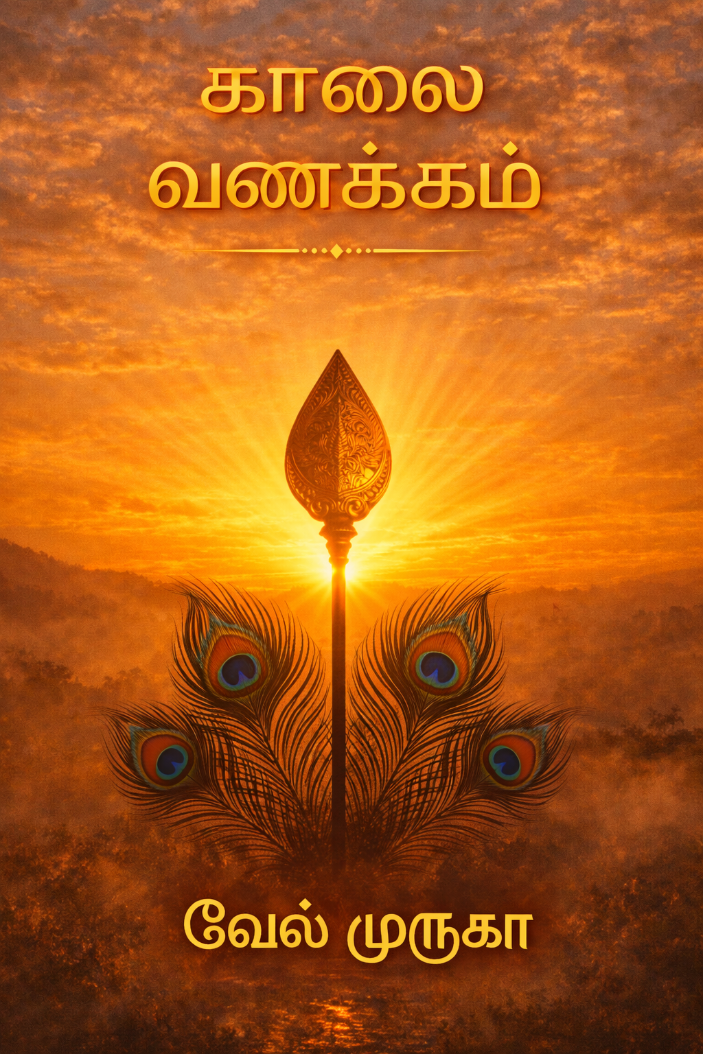 காலை வணக்கம் — Vel Muruga Tamil Good Morning